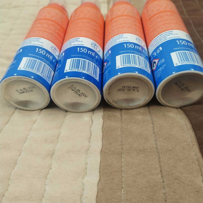 Panthenol spray 150ml 4 sztuki za 18zł.
