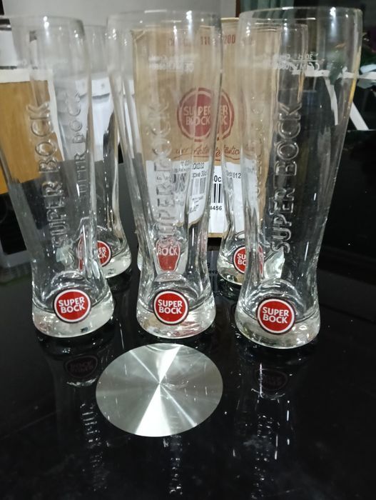 Copos príncipe super Bock novos