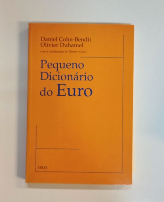 Pequeno Dicionário do Euro, de Daniel Cohn-Bendit