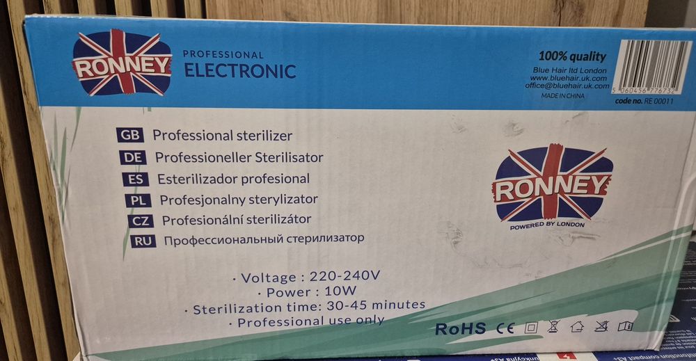 Sterylizator UV do narzędzi Ronney