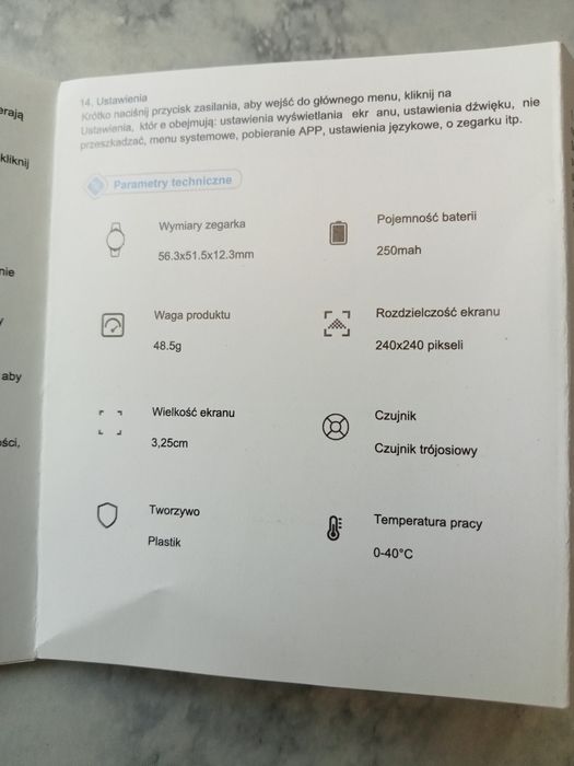 Smartwatch Pacific 34-02 z funkcją rozmowy