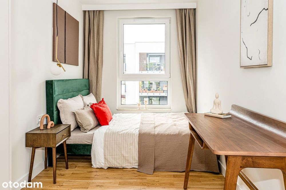Eleganckie, nowe mieszkanie z balkonem, przy Lasku Marcelińskim