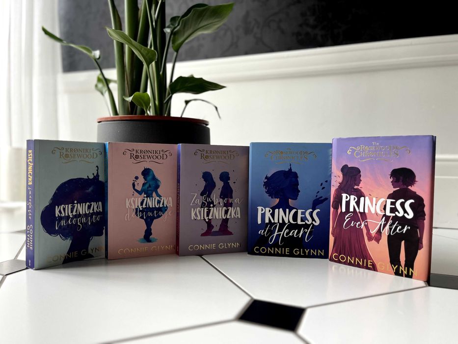 Zestaw całej serii, "Rosewood Chronicles", Connie Glynn, Język PL+ANG