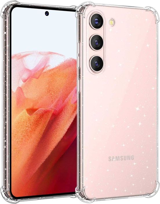 Etui plecki przezroczyste z brokatem do Samsung Galaxy S23 5G 6,1 cala