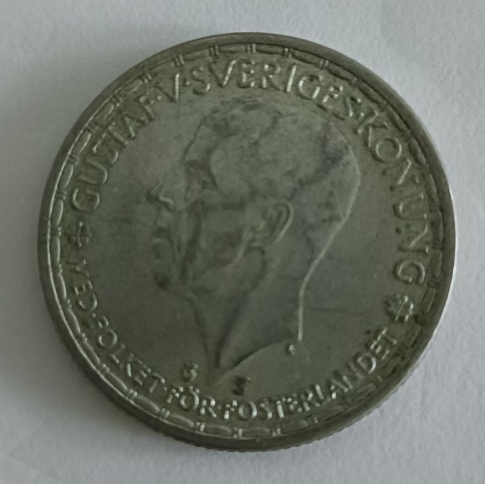 Moeda Suécia Prata