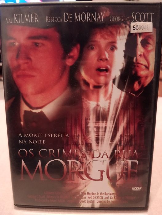 DVD os crimes da rua morgue