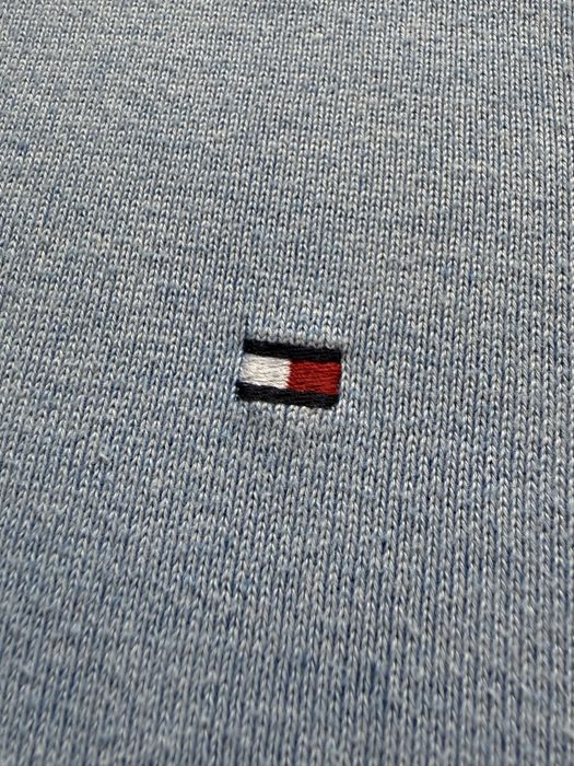 Sweter Tommy Hilfiger Baby Blue Small Logo Sweater Nowsza kolekcja 2020