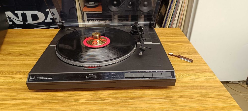 Вініловий програвач  Dual CS 545 (Відео роботи )