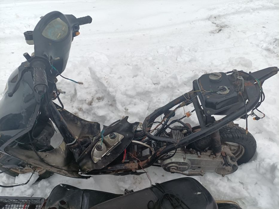 Defiant Dt50 2t vario скутер мопед