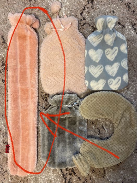 Грілка довга в чохлі