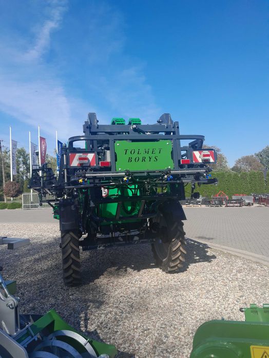Opryskiwacz BORYS 3000 l 21 m lance Tolmet komputer dysza 75 %reducji znoszenia