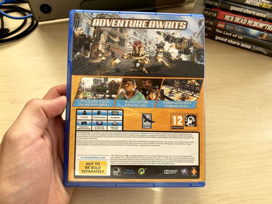 Knack PS4 | Wersja Angielska (ENG)