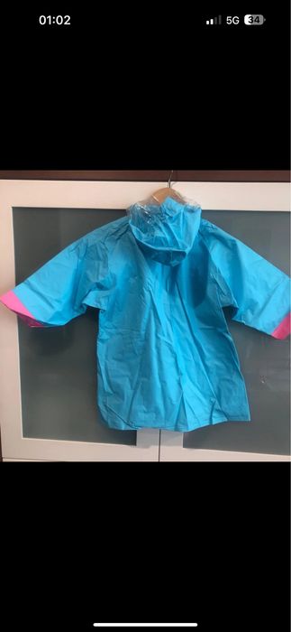 Capa impermeável plástico resistente Disney