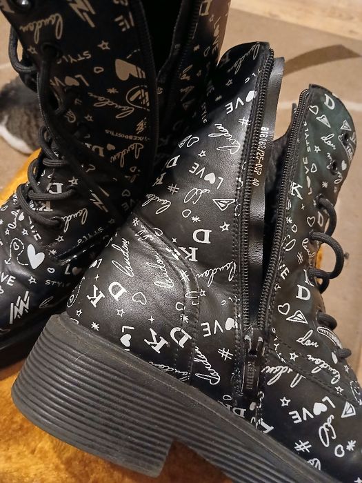 Buty śniegowe na grubej podeszwie roz.40 KEDDO