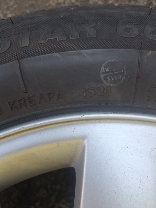 Діски BMW E46 шини 225 55 16 6.5мм 22 року.