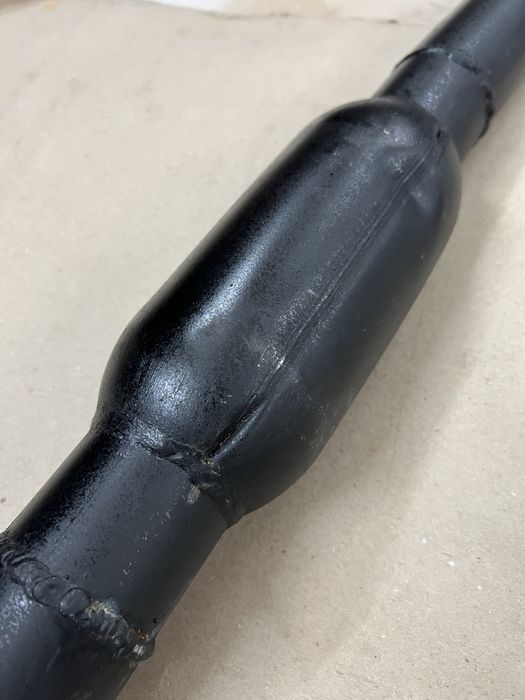 Вихлопна система на ваз, прямоток з стронгером, під ваз від штанів до