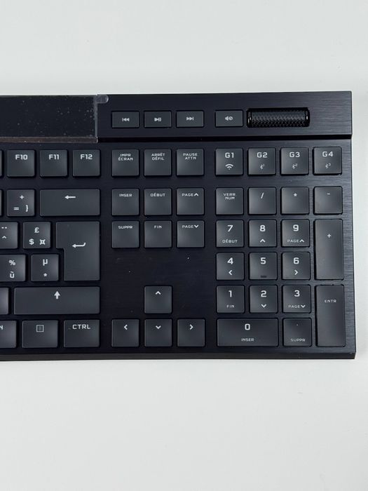 Клавіатура Corsair K100 AIR Wireless RGB AZERTY Black (CH-913A01U-FR)