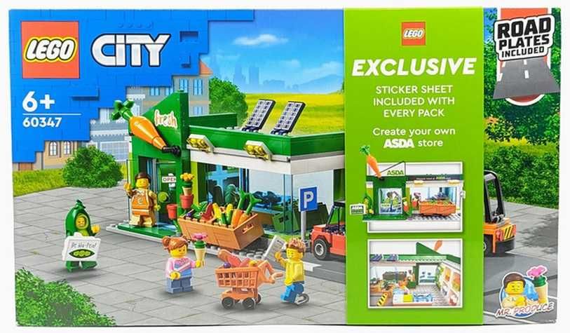 LEGO CITY 60347 Grocery Store ASDA EXCLUSIVO NOVO selado Seixal Arrentela E Aldeia De Paio Pires OLX.pt