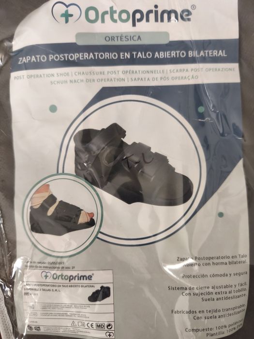 Sapato pré cirúrgico