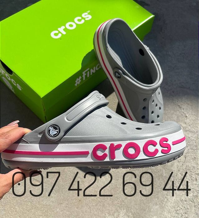 Сабо Крокси Crocs Bayaband чоловічі жіночі  Navy темно синій