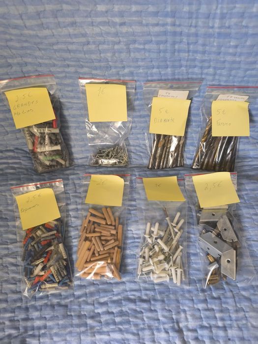 Packs de brocas pregos