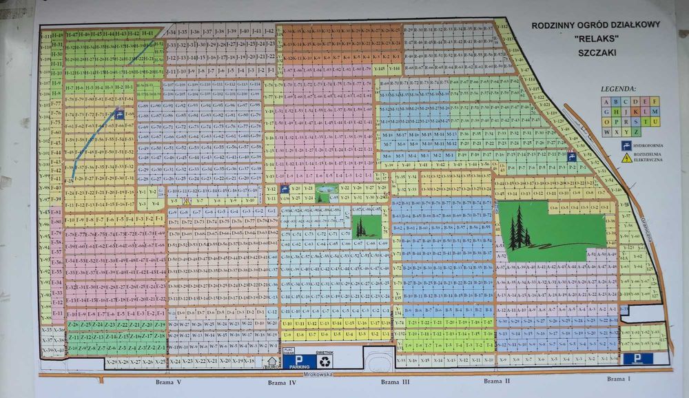 Działka rekreacyjna ROD Relaks Szczaki pod Warszawą 500 m² . Domek murowany - Widok 5