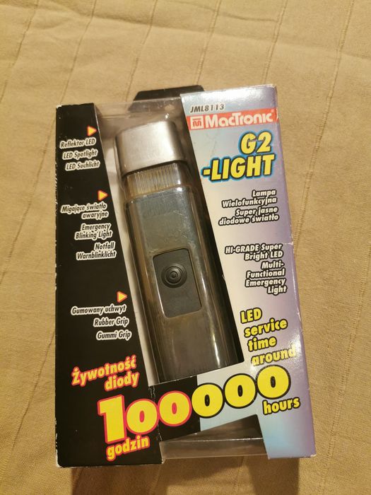 Latarka MacTronic G2 light.