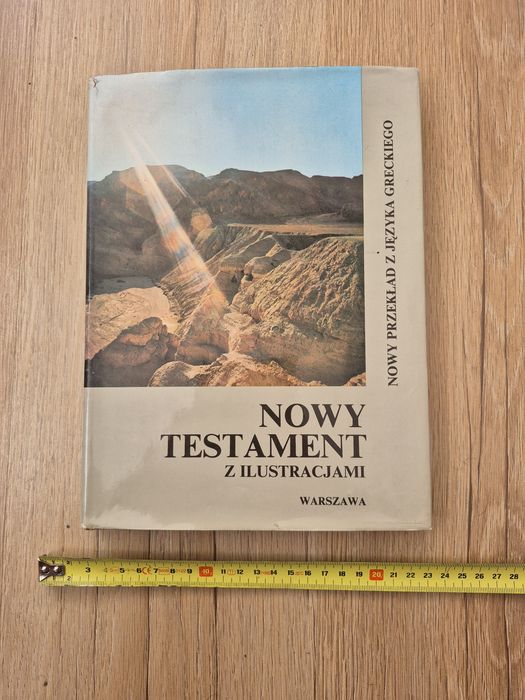 Stara Biblia Pismo Święte Ilustrowene