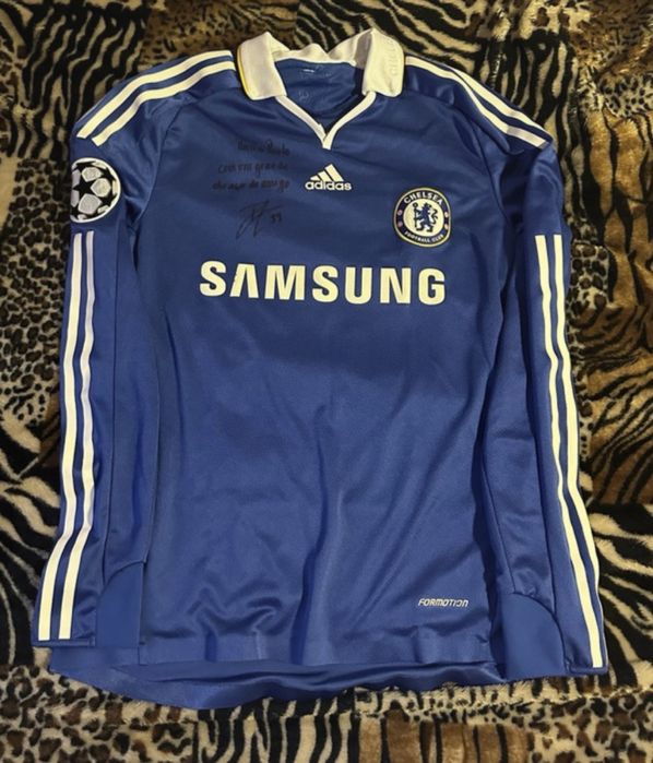 Camisola de jogo do Chelsea Futebol Champions League ex fcp moura