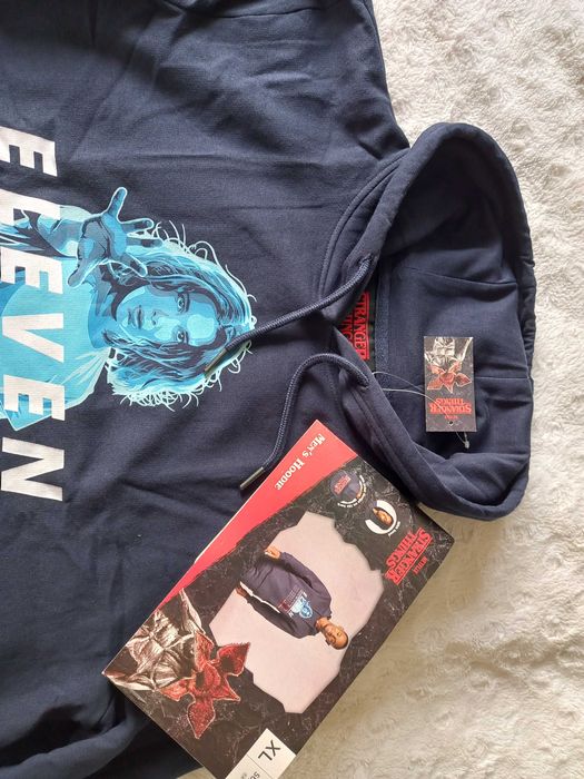 Nowa bluza z kapturem Stranger Things rozm. XL prezent na święta