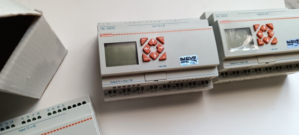 Przekaźnik programowalny,PLC, sterownik lovato LRD, lader, drabinkowy