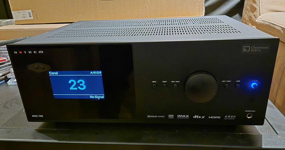 Amplituner Anthem MRX 740 stan idealny.