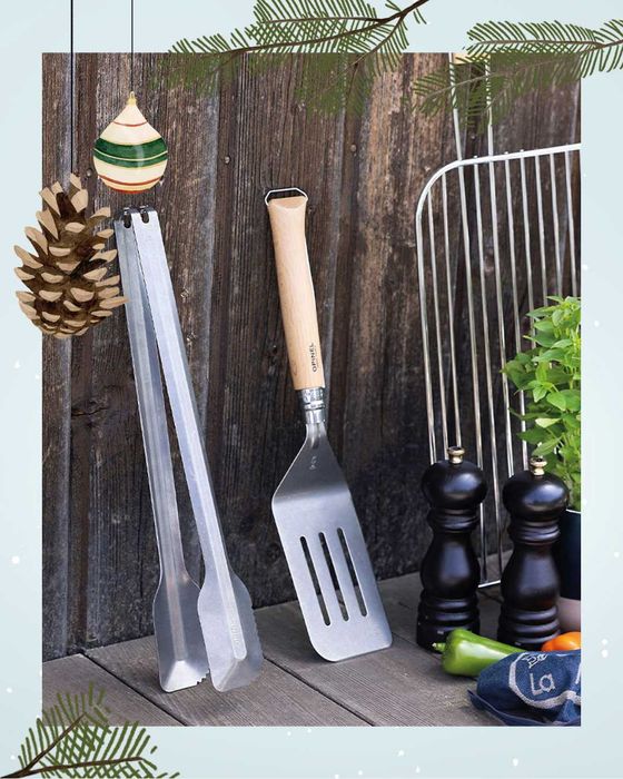 Opinel Boutique набір Франція гриль ніж лопатка щипці мангал барбекю