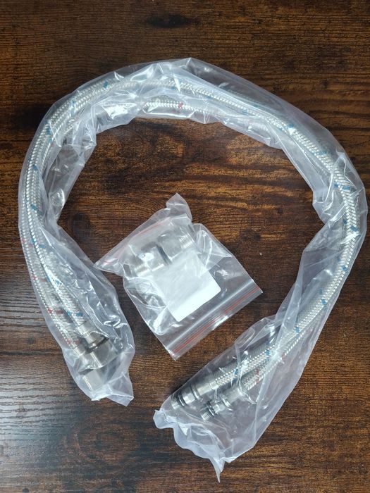 2 x Wąż przyłączeniowy 60 cm do baterii plus złączki