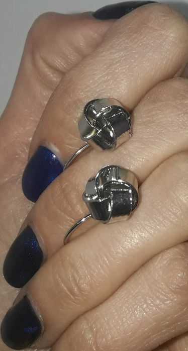 серьги - узелок (не ношу)