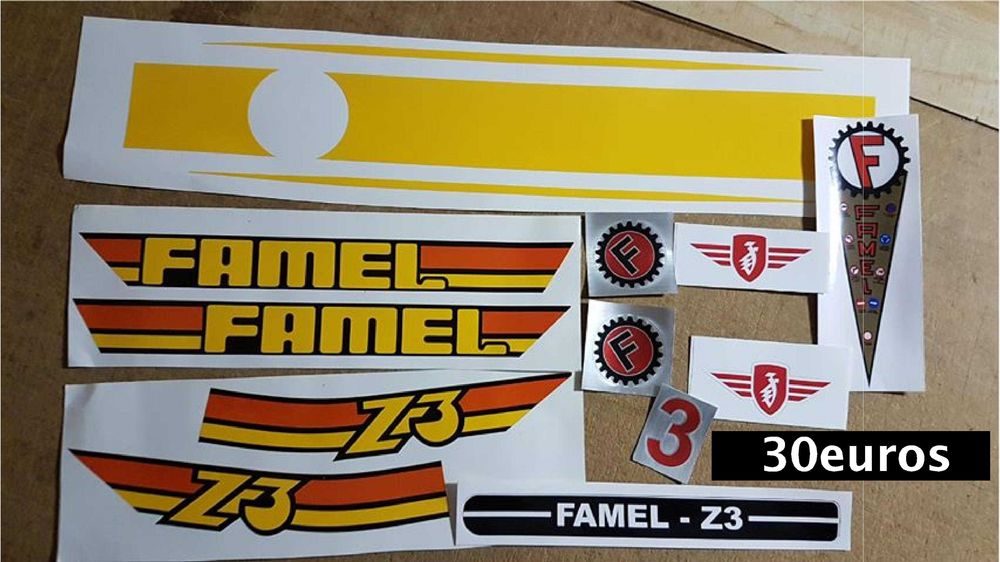 Autocolantes Famel Z3