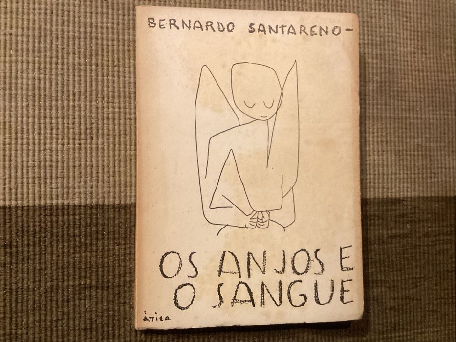 Livro - teatro OS ANJOS E O SANGUE. Bernardo Santareno. 1ª edição 1961
