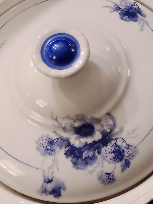 Terrina - prato coberto - saladeira - molheira - travessa Vista Alegre