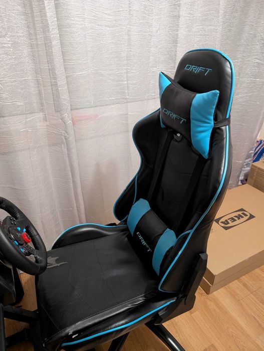 Volante Logitech G29 + Next Level Racing Wheel Stand 2.0 + Baquet