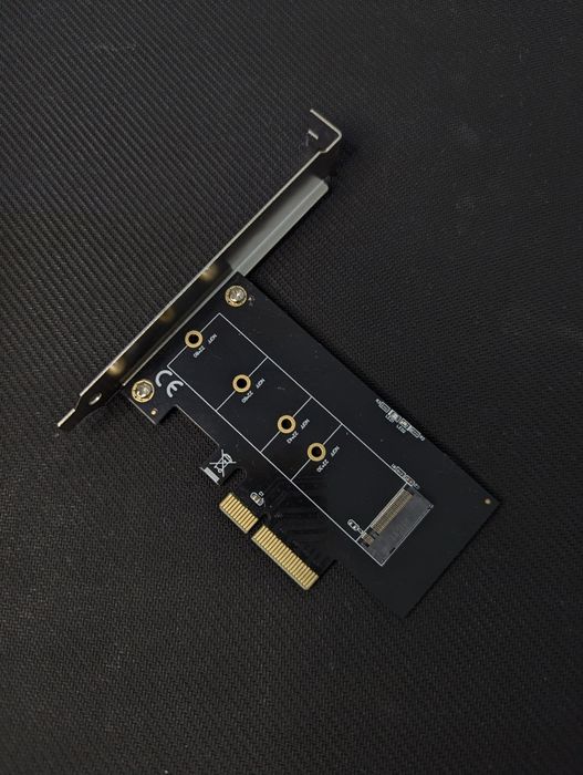 M.2 NVMe / SATA адаптери (є модель на 2 SSD) Кількість