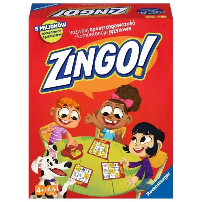 Zingo Ravensburger pudełko,214x262 mm