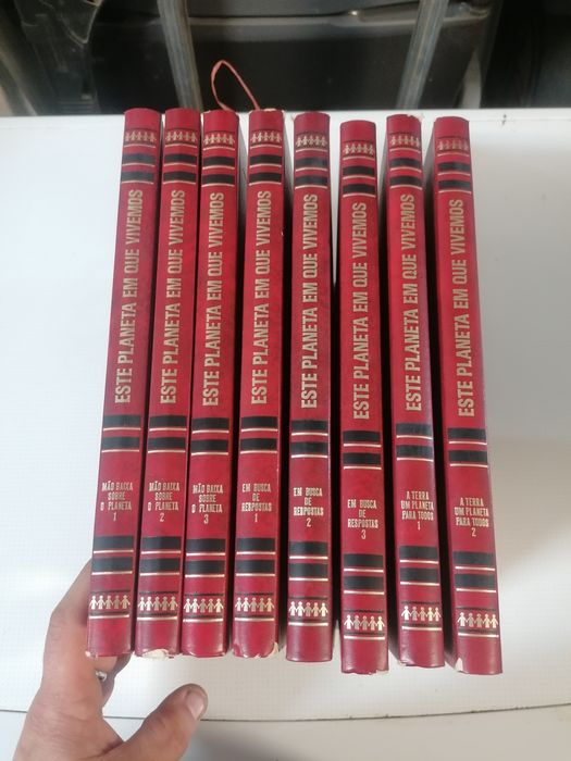 Conjunto de 8 livros