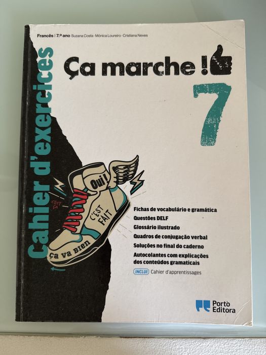 Cadernos de atividade 7ºano todas as disciplinas em excelente estado 5€