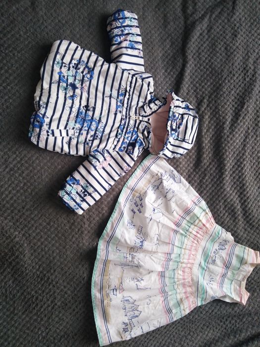 Куртка платьице на девочку курточка платтячко на дівчинку