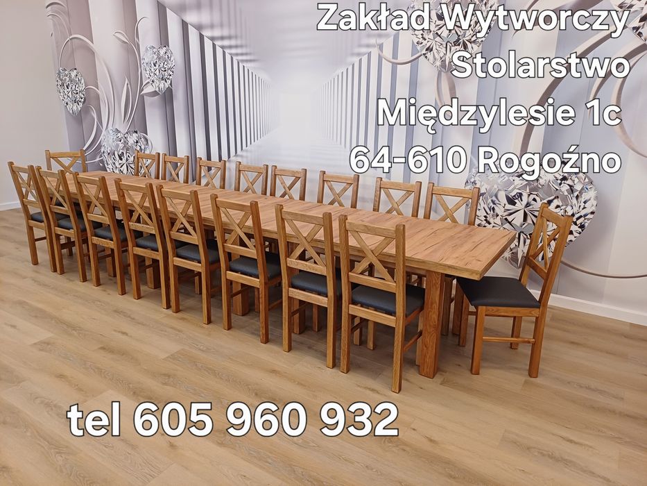 Krzesla i stoly bankietowe drewniane do restauracji baru świetlicy