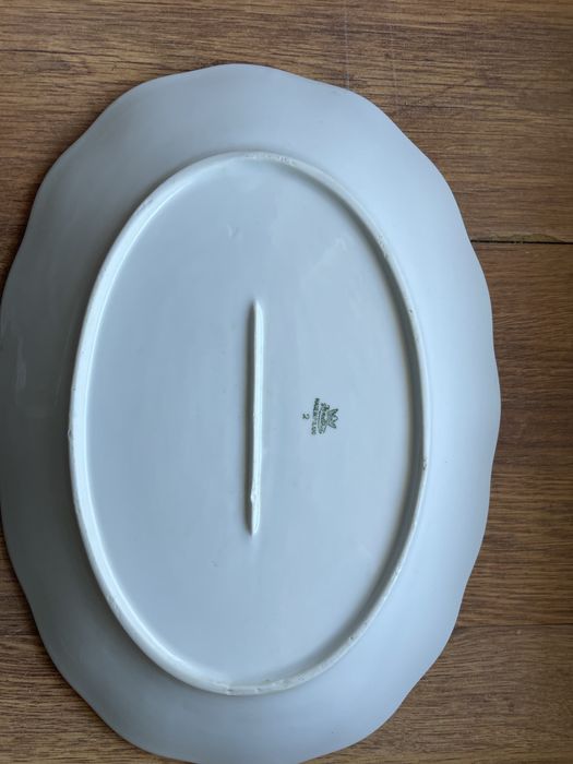 Porcelanowa półmiska owalna