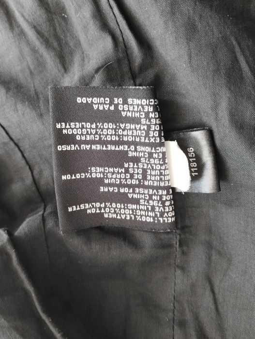 Michael Michael Kors skórzana ramoneska 100% skóra XS czarna