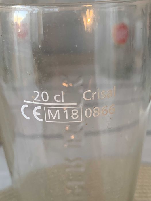 Copo Cerveja Super Bock Sabor Autêntico 20cl Crisal