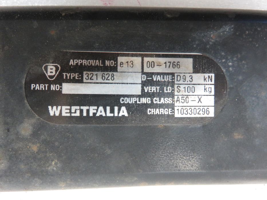 Hak Vw Golf V Kombi - 321628 Westfalia