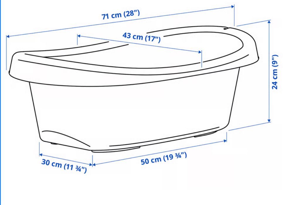Banheira para bebé Ikea